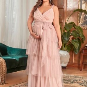 COPY - Blush pink maternity dress 💕